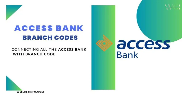 Access Bank Branch Codes