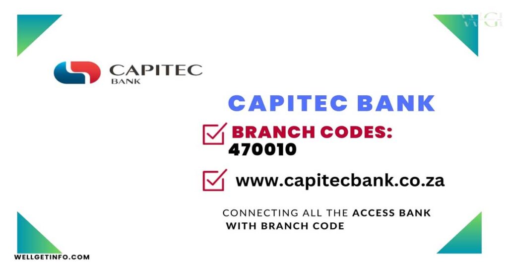 Capitec Branch Code