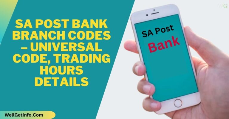 SA Post Bank Branch Code