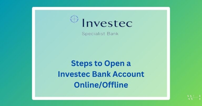 Open Investec Bank Account Online