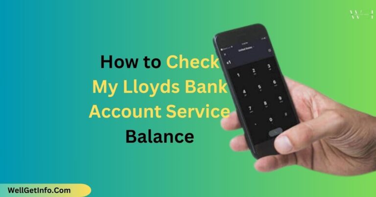 Check your Lloyds Bank Balance