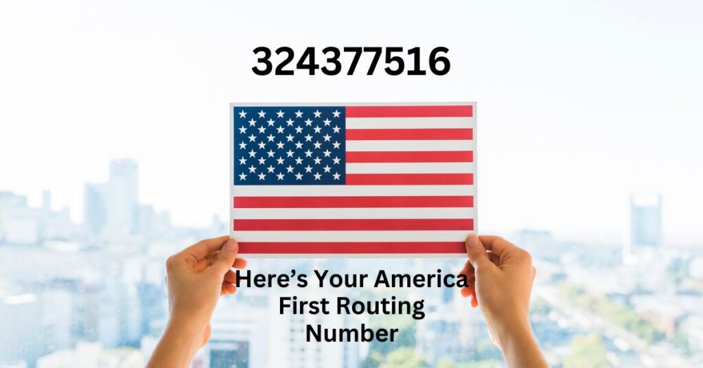 America First Routing Number